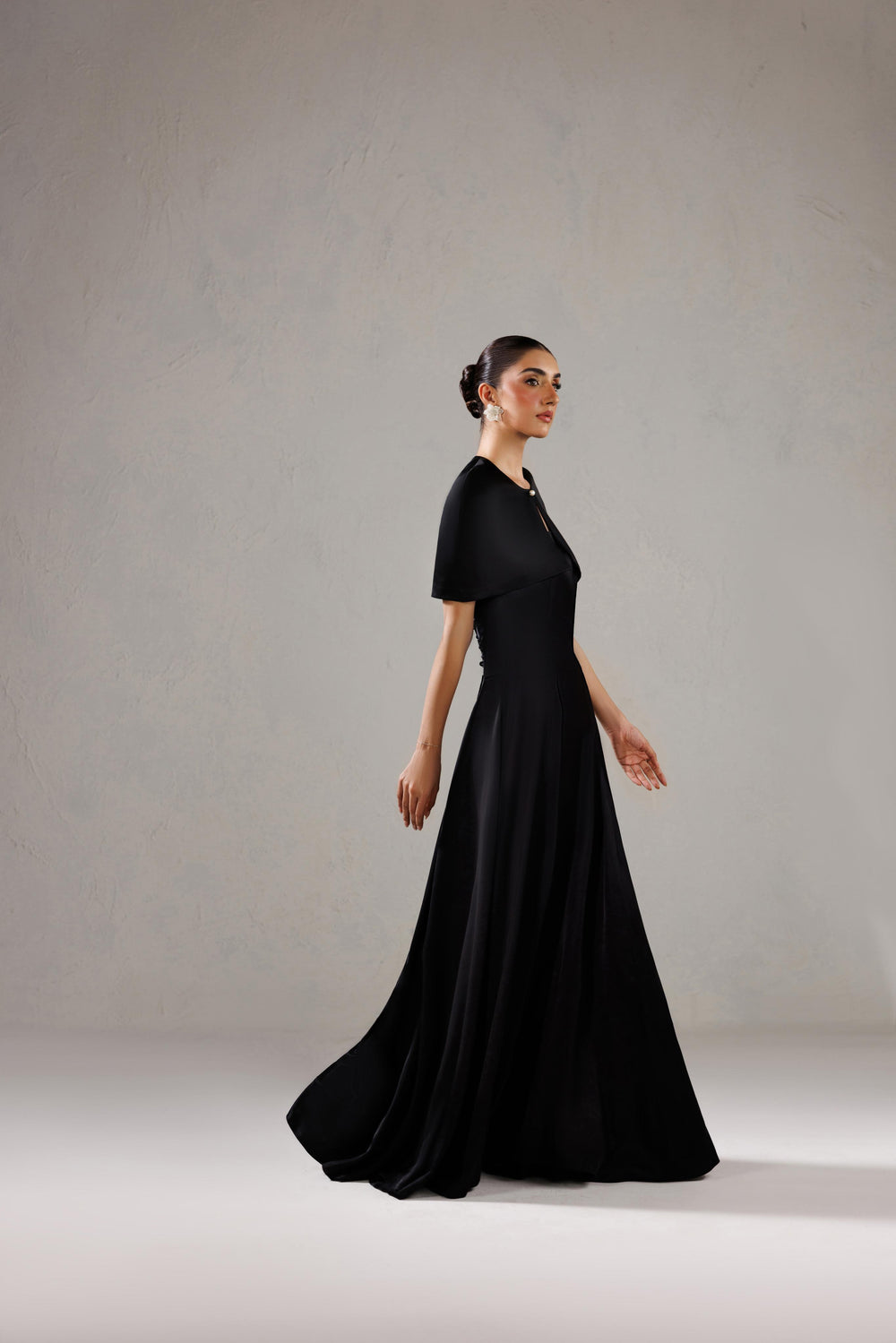 Caia | Basics 26 | Look 22 - Luxury Dress - available at Maria Faisal in UK and USA.