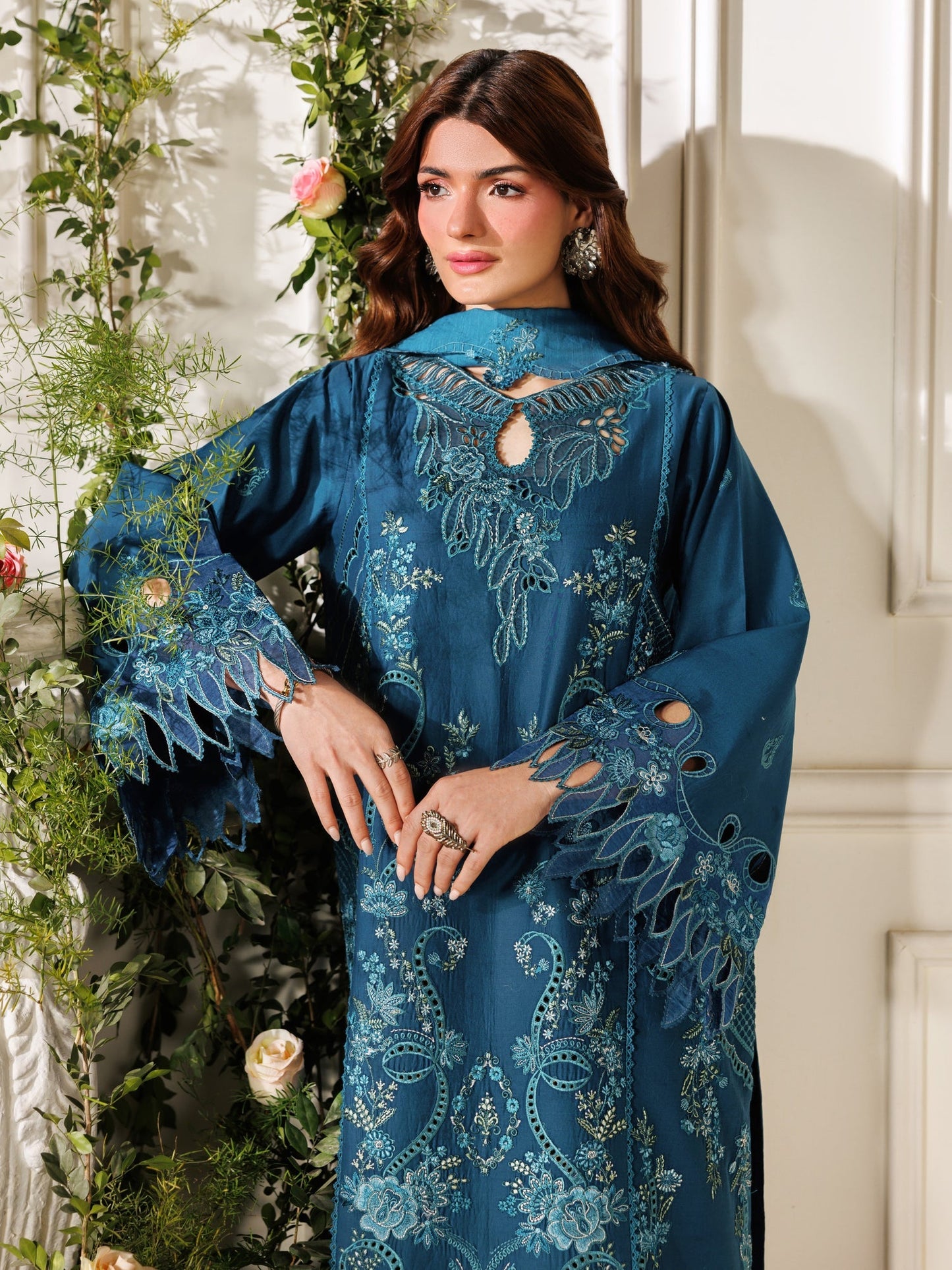 Parishay | Marbella Summer Lawn 26 | MB-10 - Luxury Dress - available at Maria Faisal in UK and USA.