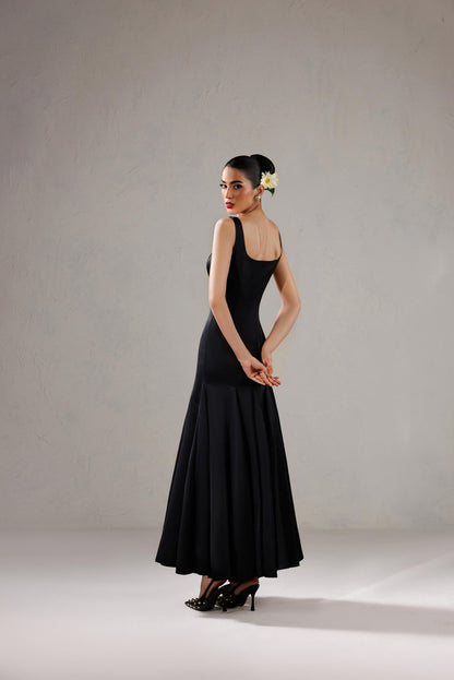 Caia | Basics 26 | Look 15 - Luxury Dress - available at Maria Faisal in UK and USA.