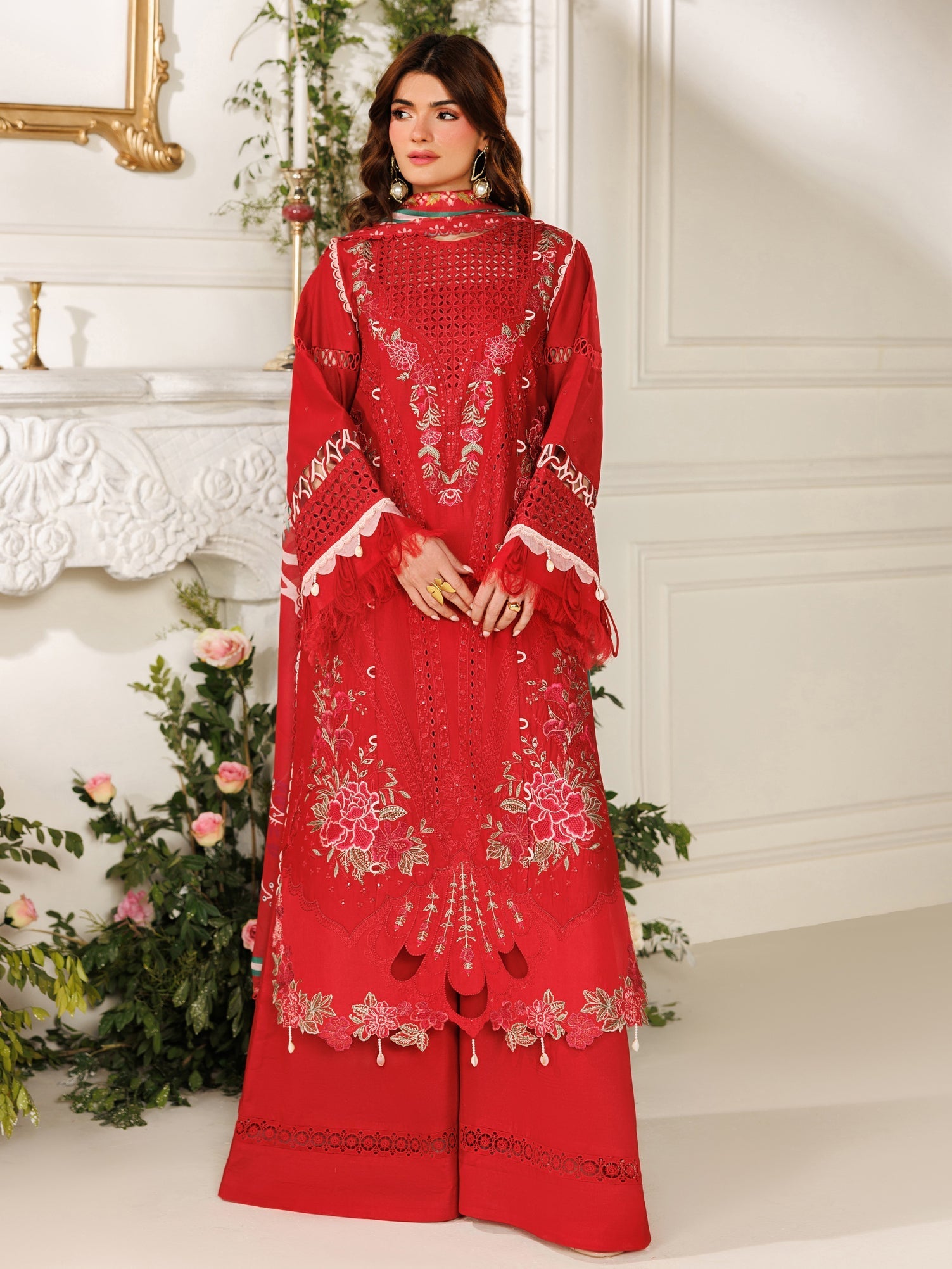 Parishay | Marbella Summer Lawn 26 | MB-02 - Luxury Dress - available at Maria Faisal in UK and USA.