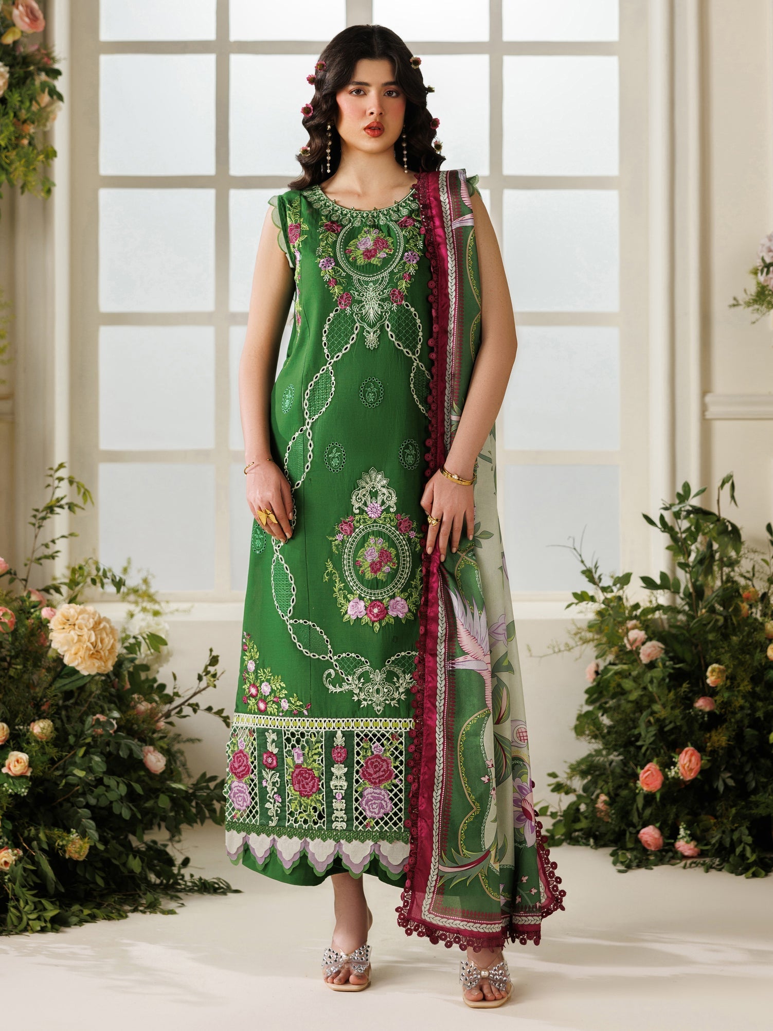 Parishay | Marbella Summer Lawn 26 | MB-04 - Luxury Dress - available at Maria Faisal in UK and USA.