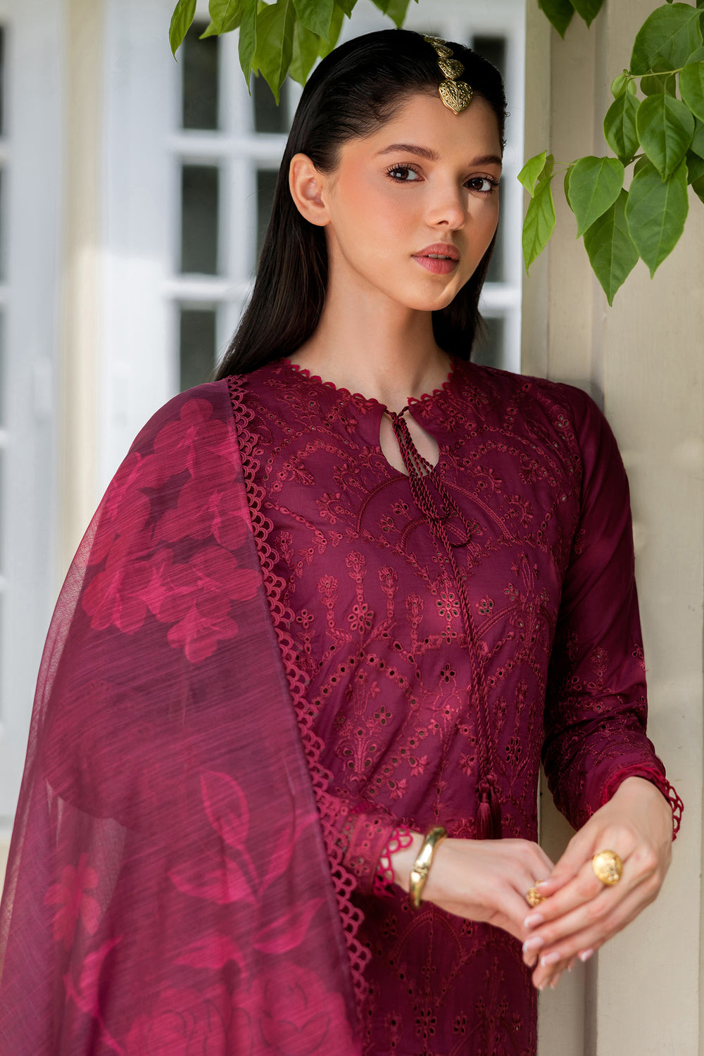 Zarif | Summer Lawn 26 | FREYA - Luxury Dress - available at Maria Faisal in UK and USA.