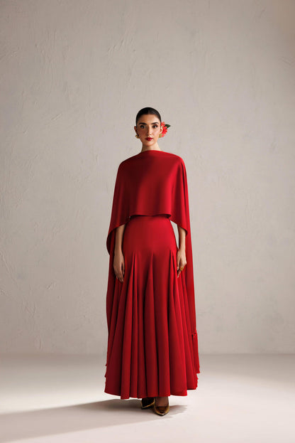 Caia | Basics 26 | Look 15 - Luxury Dress - available at Maria Faisal in UK and USA.