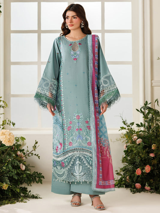 Parishay | Marbella Summer Lawn 26 | MB-11 - Luxury Dress - available at Maria Faisal in UK and USA.