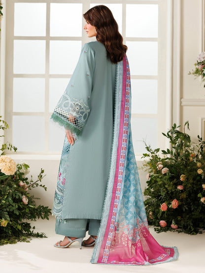Parishay | Marbella Summer Lawn 26 | MB-11 - Luxury Dress - available at Maria Faisal in UK and USA.
