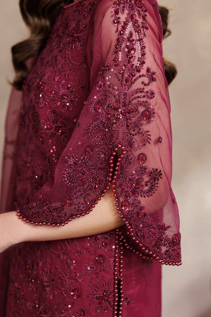 Zarif | Zayrah Formals | ZYR-SURKH-01 - Formal Dress - available at Maria Faisal in UK and USA.