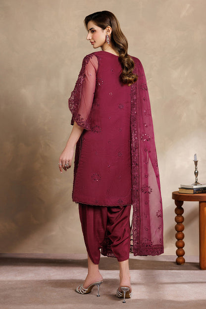Zarif | Zayrah Formals | ZYR-SURKH-01 - Formal Dress - available at Maria Faisal in UK and USA.