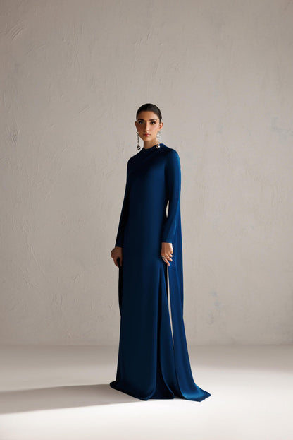 Caia | Basics 26 | Look 26 - Luxury Dress - available at Maria Faisal in UK and USA.