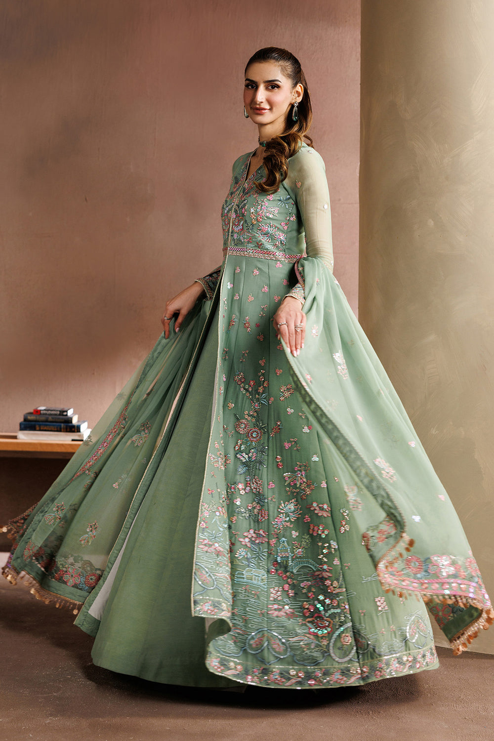 Zarif | Zayrah Formals | ZYR-SURILI-06 - Formal Dress - available at Maria Faisal in UK and USA.