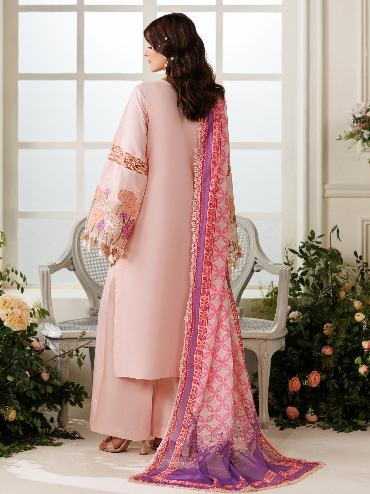 Parishay | Marbella Summer Lawn 26 | MB-13 - Luxury Dress - available at Maria Faisal in UK and USA.