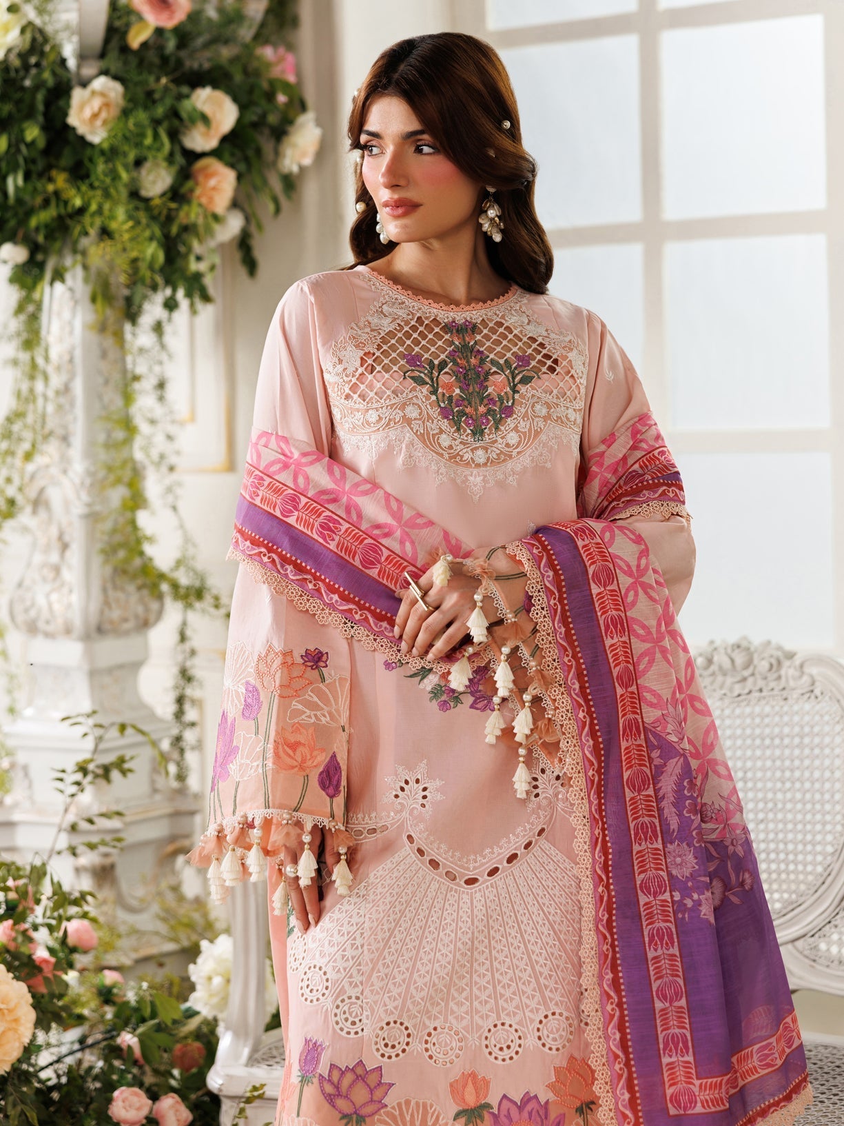 Parishay | Marbella Summer Lawn 26 | MB-13 - Luxury Dress - available at Maria Faisal in UK and USA.