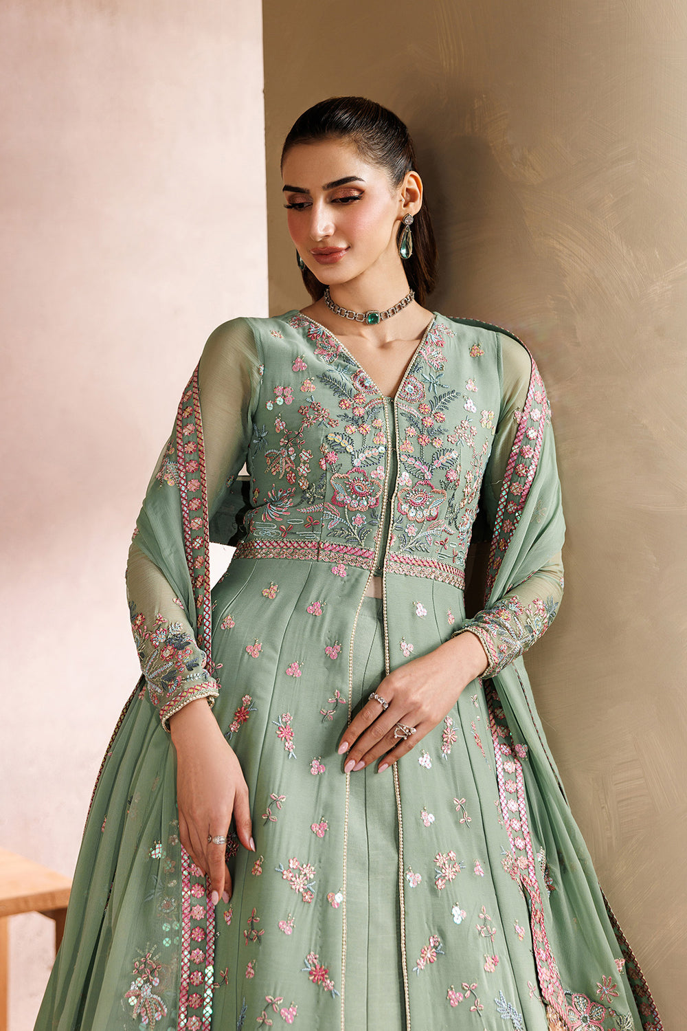Zarif | Zayrah Formals | ZYR-SURILI-06 - Formal Dress - available at Maria Faisal in UK and USA.