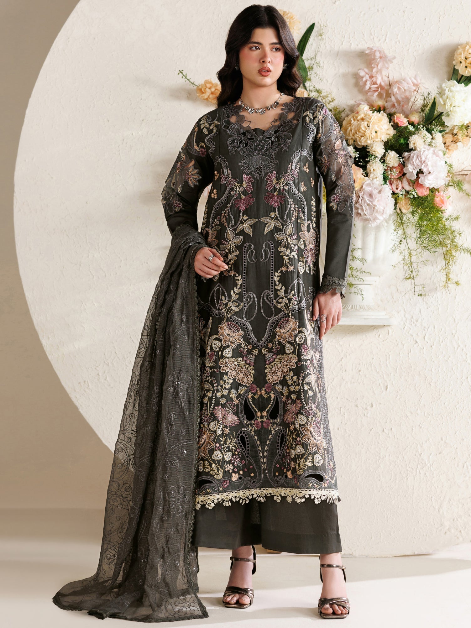 Parishay | Marbella Summer Lawn 26 | MB-14 - Luxury Dress - available at Maria Faisal in UK and USA.