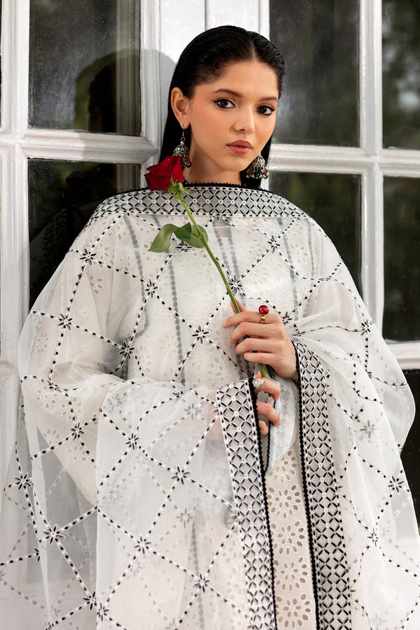 Zarif | Summer Lawn 26 | LINNEA - Luxury Dress - available at Maria Faisal in UK and USA.