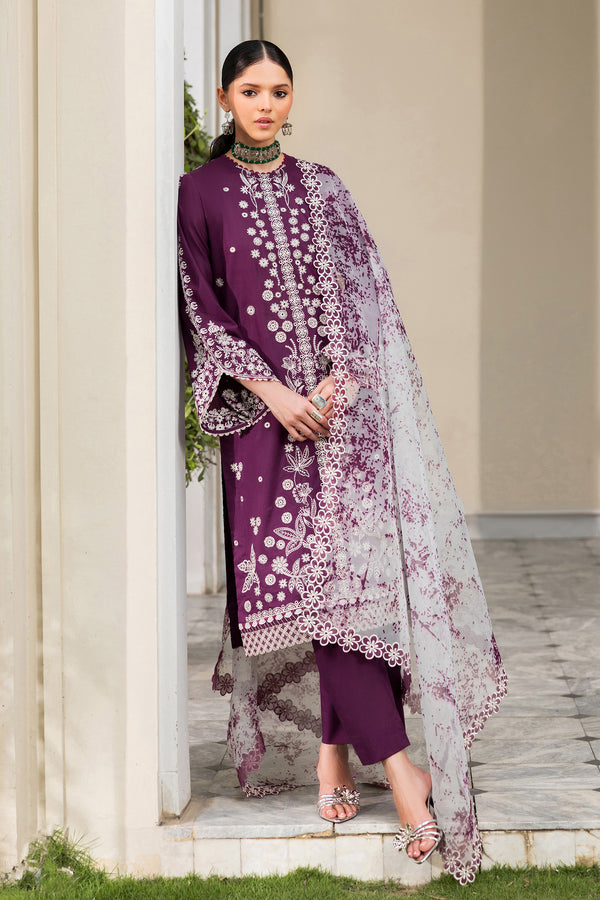 Zarif | Summer Lawn 26 | KOYA - Luxury Dress - available at Maria Faisal in UK and USA.