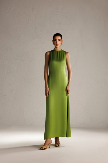 Caia | Basics 26 | Look 14 - Luxury Dress - available at Maria Faisal in UK and USA.