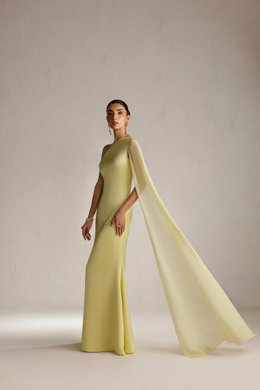 Caia | Basics 26 | Look 19 - Luxury Dress - available at Maria Faisal in UK and USA.