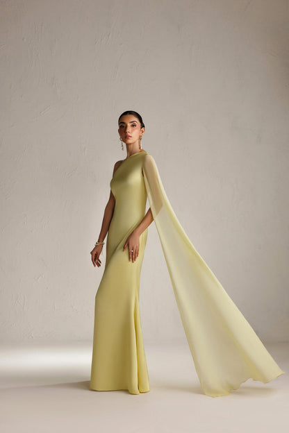 Caia | Basics 26 | Look 19 - Luxury Dress - available at Maria Faisal in UK and USA.