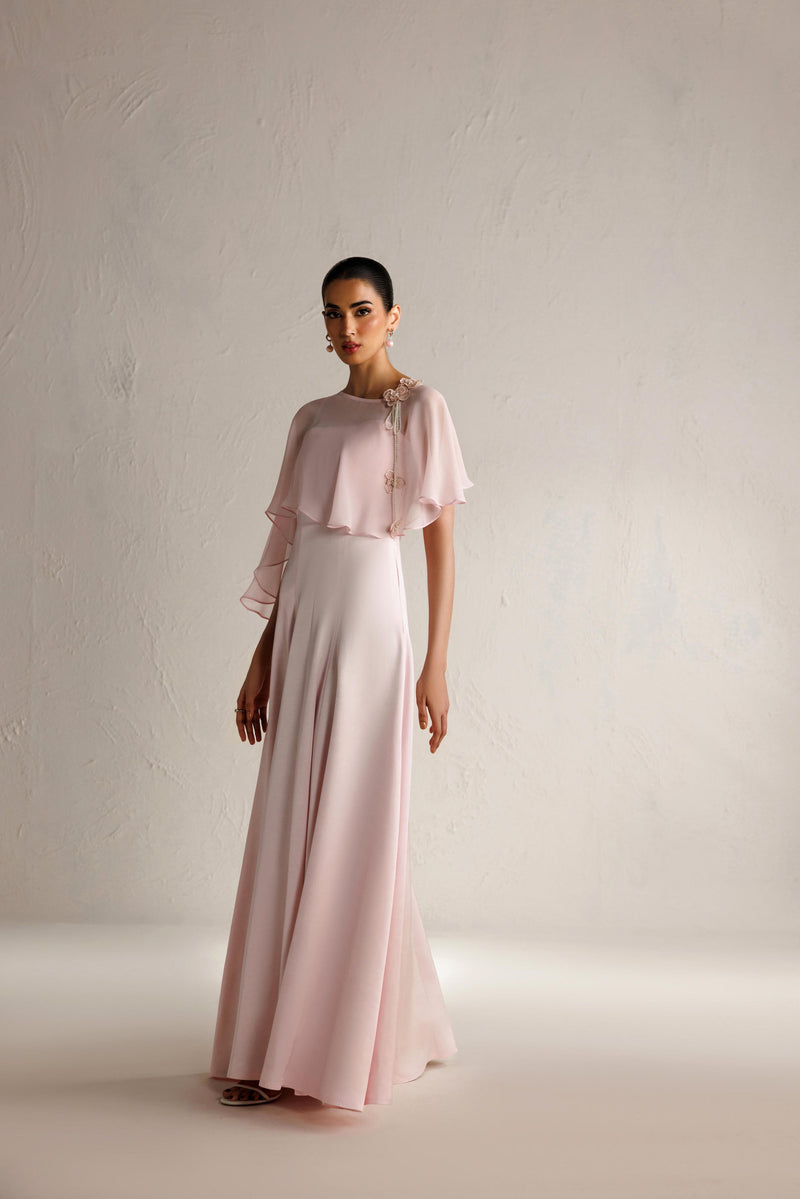 Caia | Basics 26 | Look 12 - Luxury Dress - available at Maria Faisal in UK and USA.