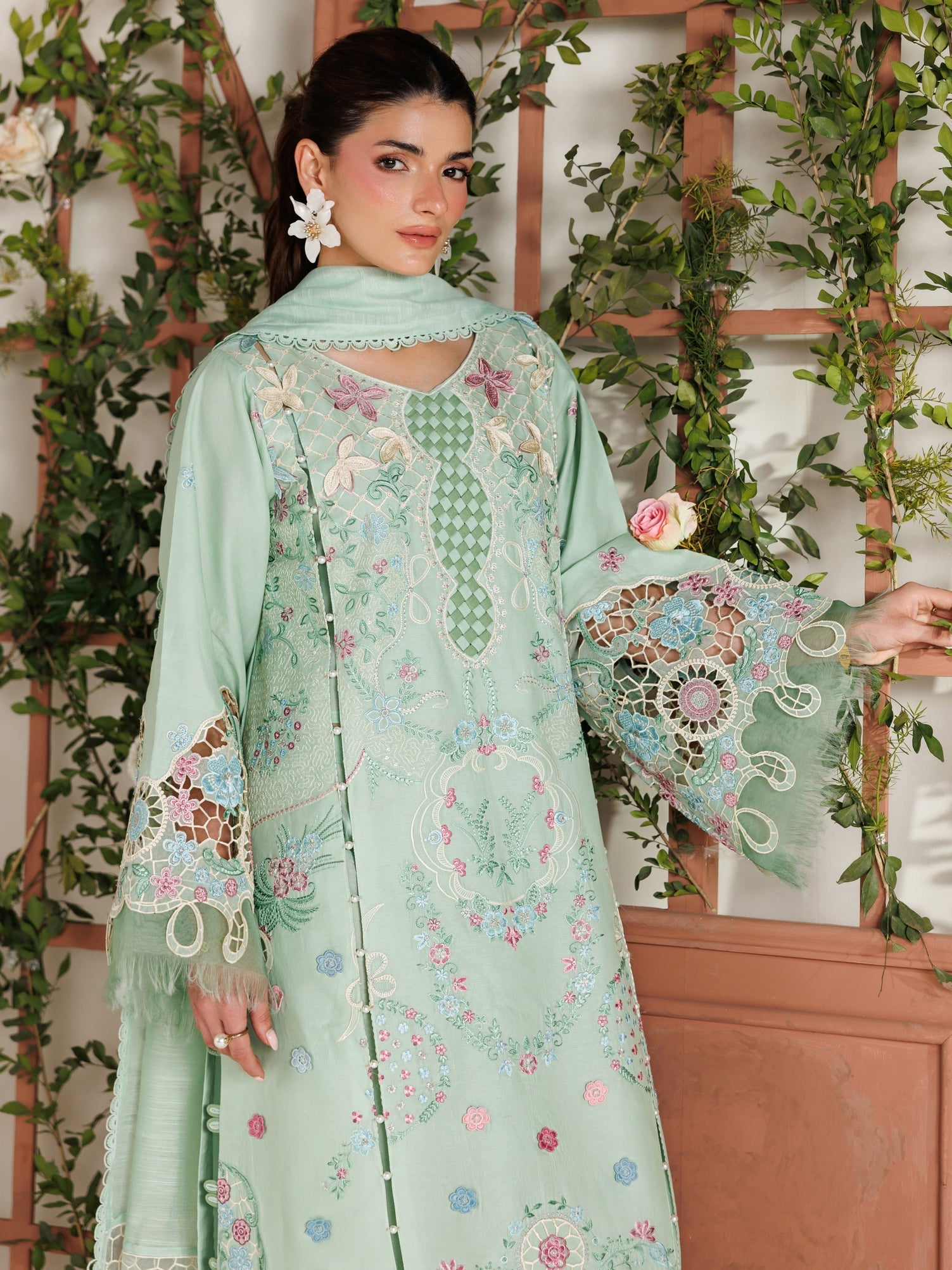 Parishay | Marbella Summer Lawn 26 | MB-06 - Luxury Dress - available at Maria Faisal in UK and USA.
