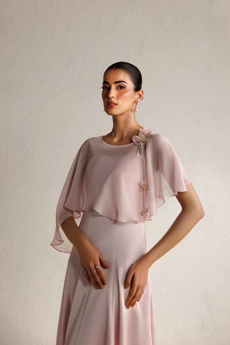 Caia | Basics 26 | Look 12 - Luxury Dress - available at Maria Faisal in UK and USA.