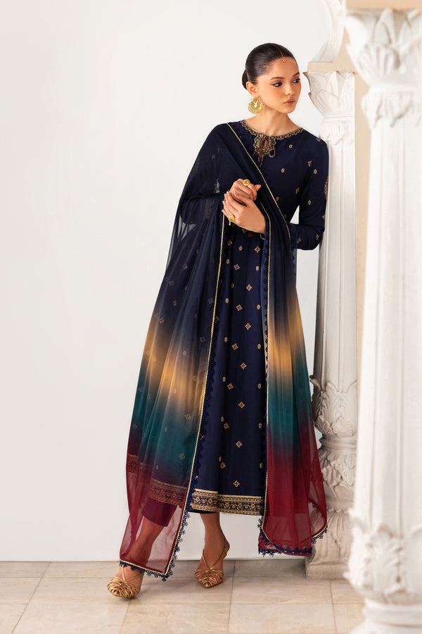 Zarif | Summer Lawn 26 | RUELLE - Luxury Dress - available at Maria Faisal in UK and USA.