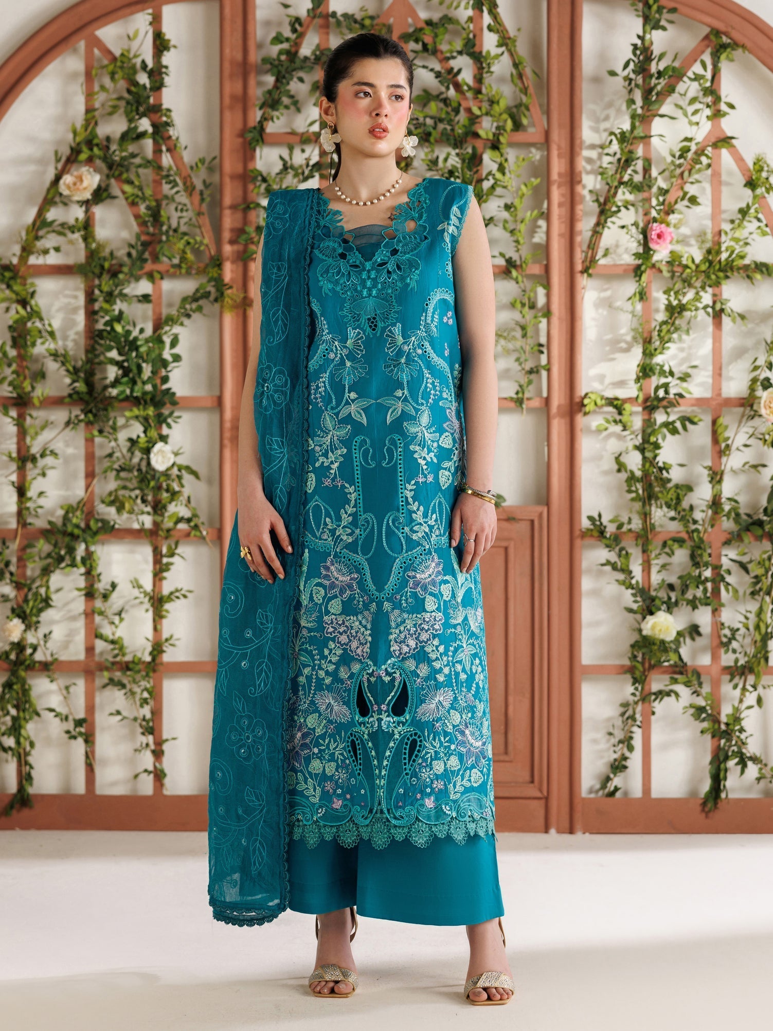 Parishay | Marbella Summer Lawn 26 | MB-08 - Luxury Dress - available at Maria Faisal in UK and USA.