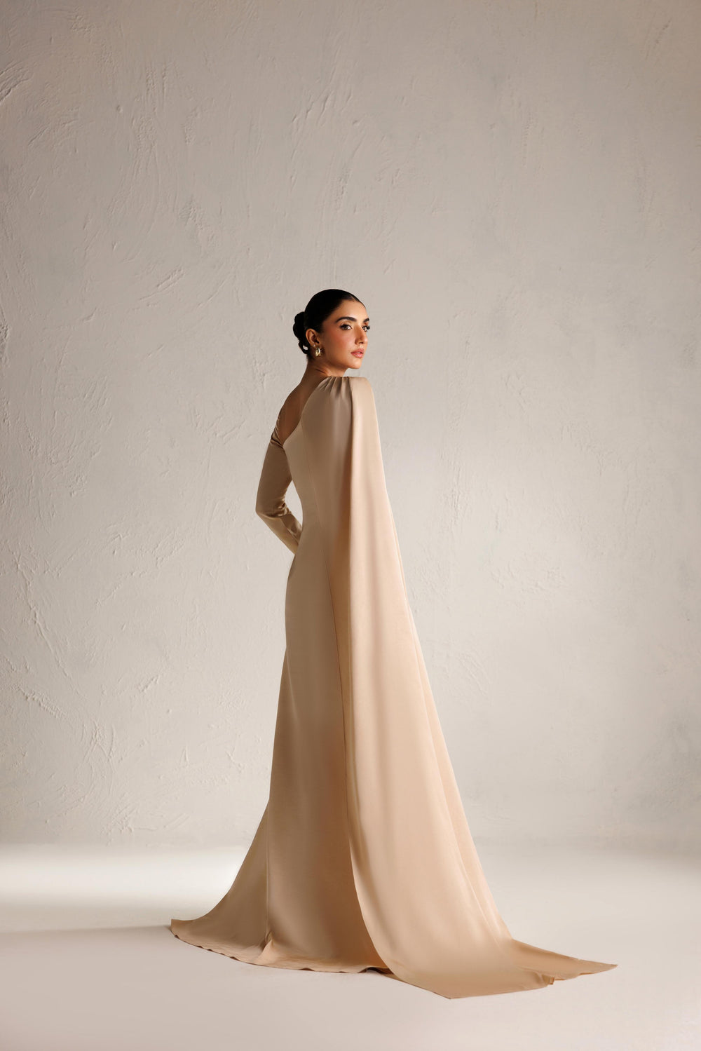 Caia | Basics 26 | Look 27 - Luxury Dress - available at Maria Faisal in UK and USA.