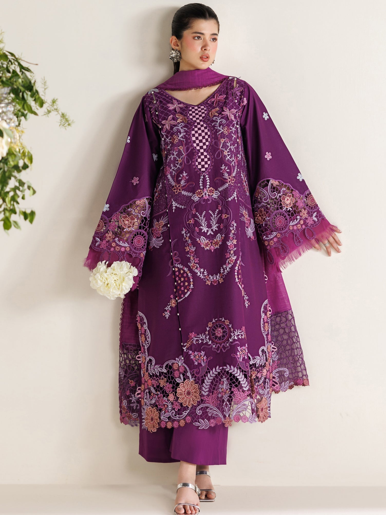 Parishay | Marbella Summer Lawn 26 | MB-07 - Luxury Dress - available at Maria Faisal in UK and USA.