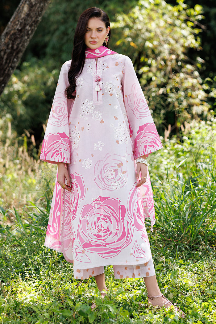 Jazmin | Summer Lawn 26 | USE-9296 - Dress - available at Maria Faisal in UK and USA.