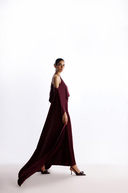 Caia | Basics 26 | Look 18 - Luxury Dress - available at Maria Faisal in UK and USA.