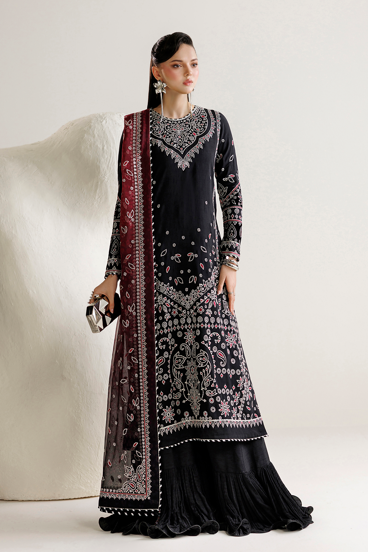 Jazmin | Mirelle Luxury Formals 26 | UR-7091 - Formal Dress - available at Maria Faisal in UK and USA.