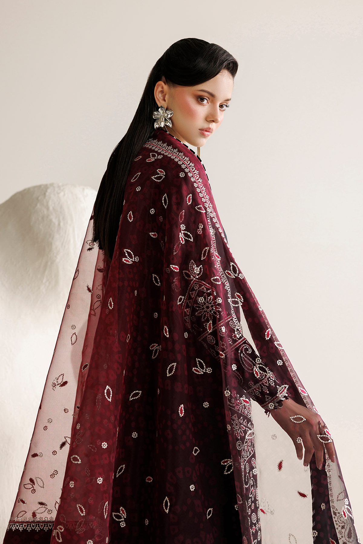 Jazmin | Mirelle Luxury Formals 26 | UR-7091 - Formal Dress - available at Maria Faisal in UK and USA.