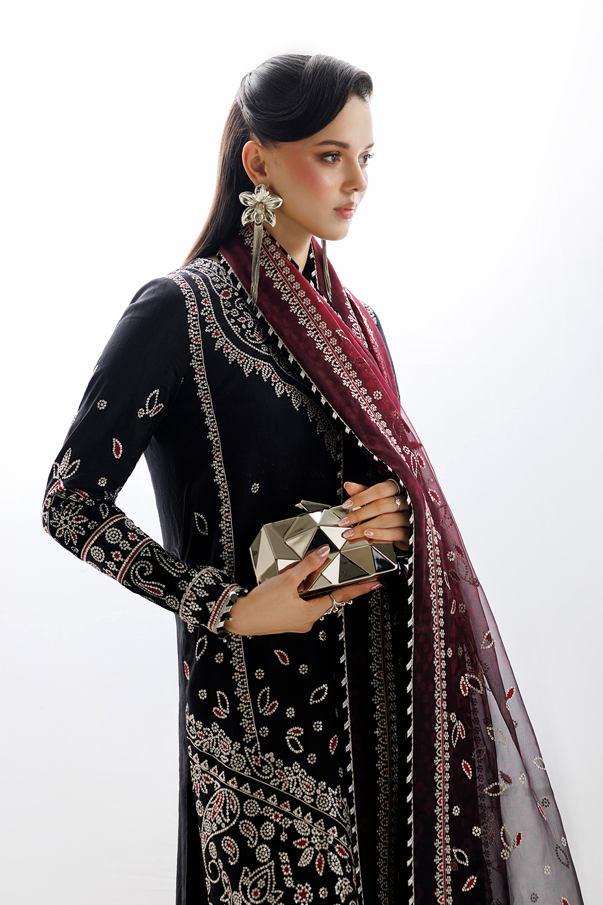 Jazmin | Mirelle Luxury Formals 26 | UR-7091 - Formal Dress - available at Maria Faisal in UK and USA.