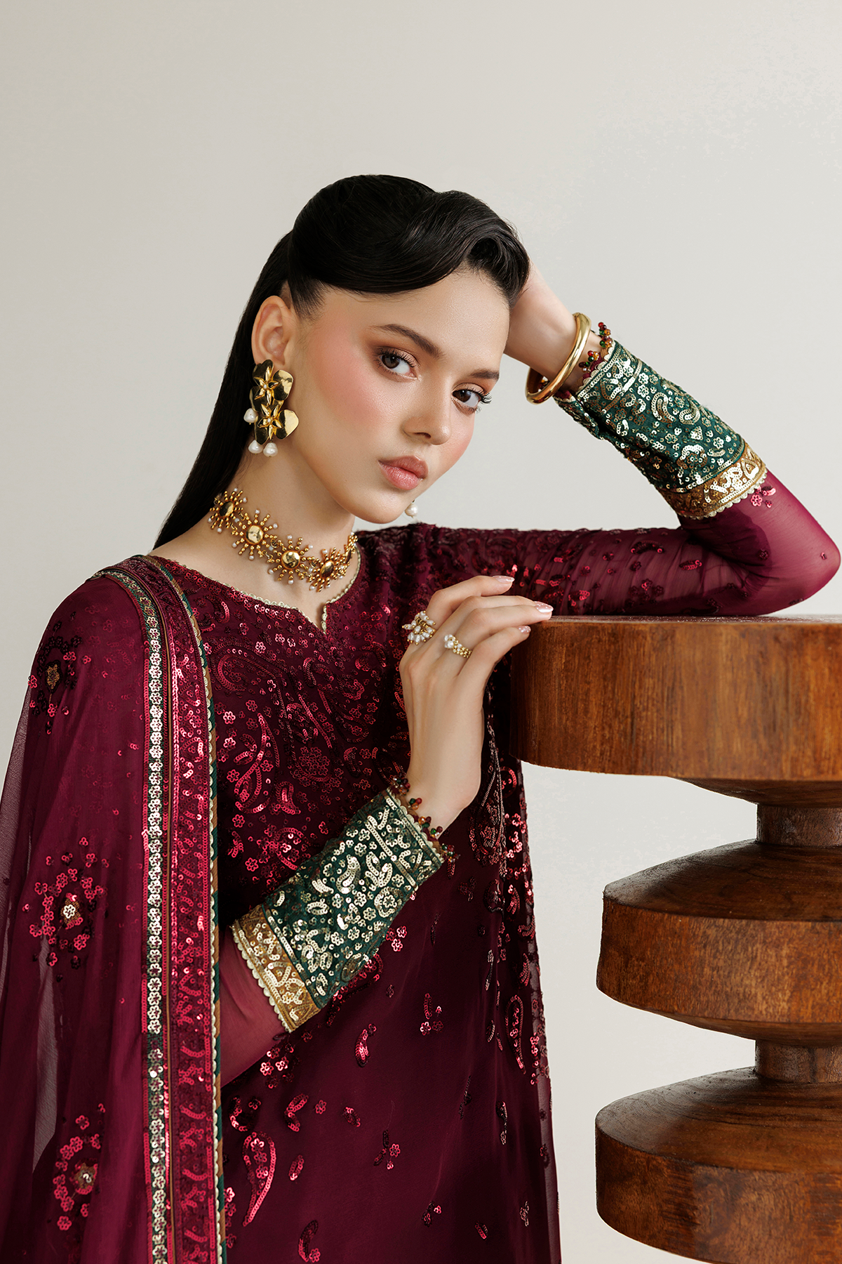 Jazmin | Mirelle Luxury Formals 26 |UC-3137 - Formal Dress - available at Maria Faisal in UK and USA.