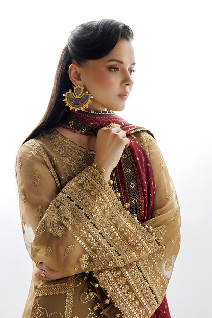 Jazmin | Mirelle Luxury Formals 26 | UC-3136 - Formal Dress - available at Maria Faisal in UK and USA.