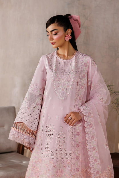 Akbar Aslam | Elea Lawn 26 | Porcelain - Luxury Dress - available at Maria Faisal in UK and USA.