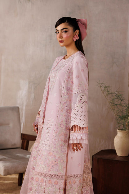 Akbar Aslam | Elea Lawn 26 | Porcelain - Luxury Dress - available at Maria Faisal in UK and USA.