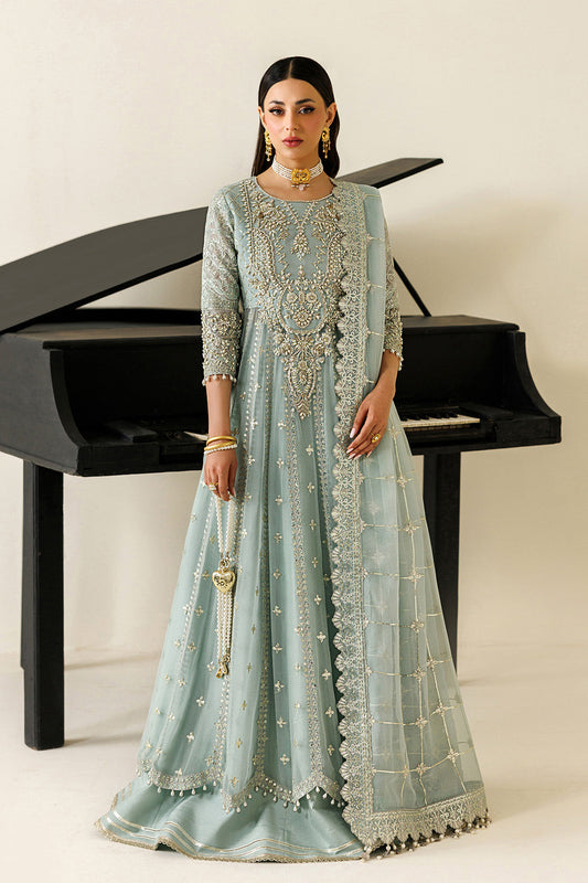 Alizeh | Aymal Luxury Bamber Chiffon | AF-BHM-4070-Sinoor - Formal Dress - available at Maria Faisal in UK and USA.