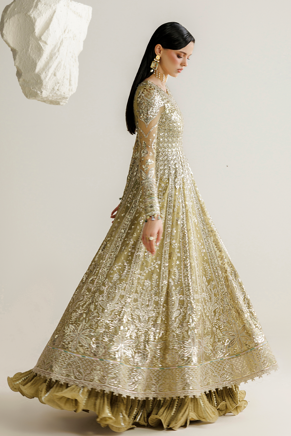 Jazmin | Mirelle Luxury Formals 26 |UC-3140 - Formal Dress - available at Maria Faisal in UK and USA.