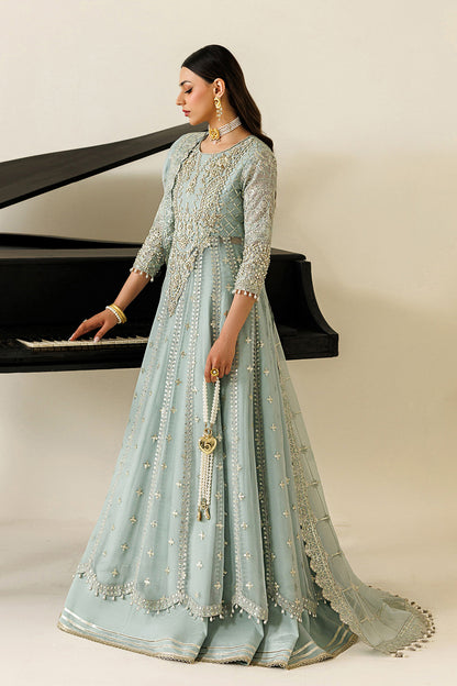 Alizeh | Aymal Luxury Bamber Chiffon | AF-BHM-4070-Sinoor - Formal Dress - available at Maria Faisal in UK and USA.