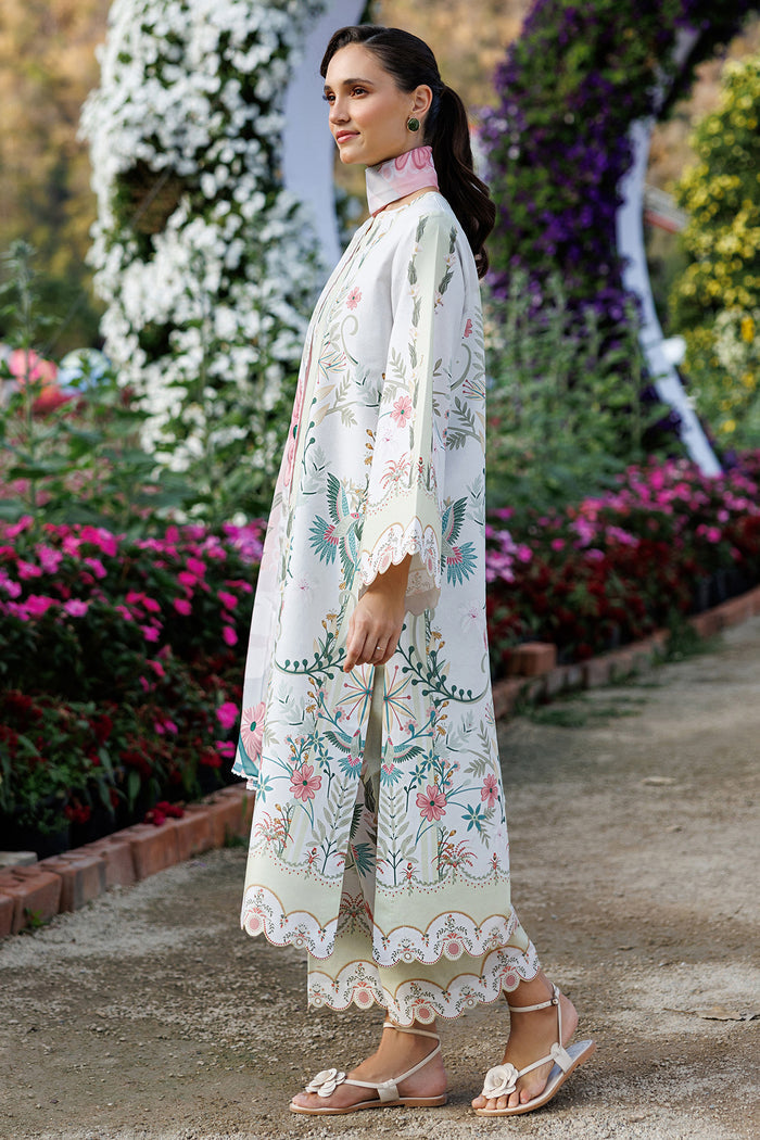 Jazmin | Summer Lawn 26 | USE-9317 - Dress - available at Maria Faisal in UK and USA.