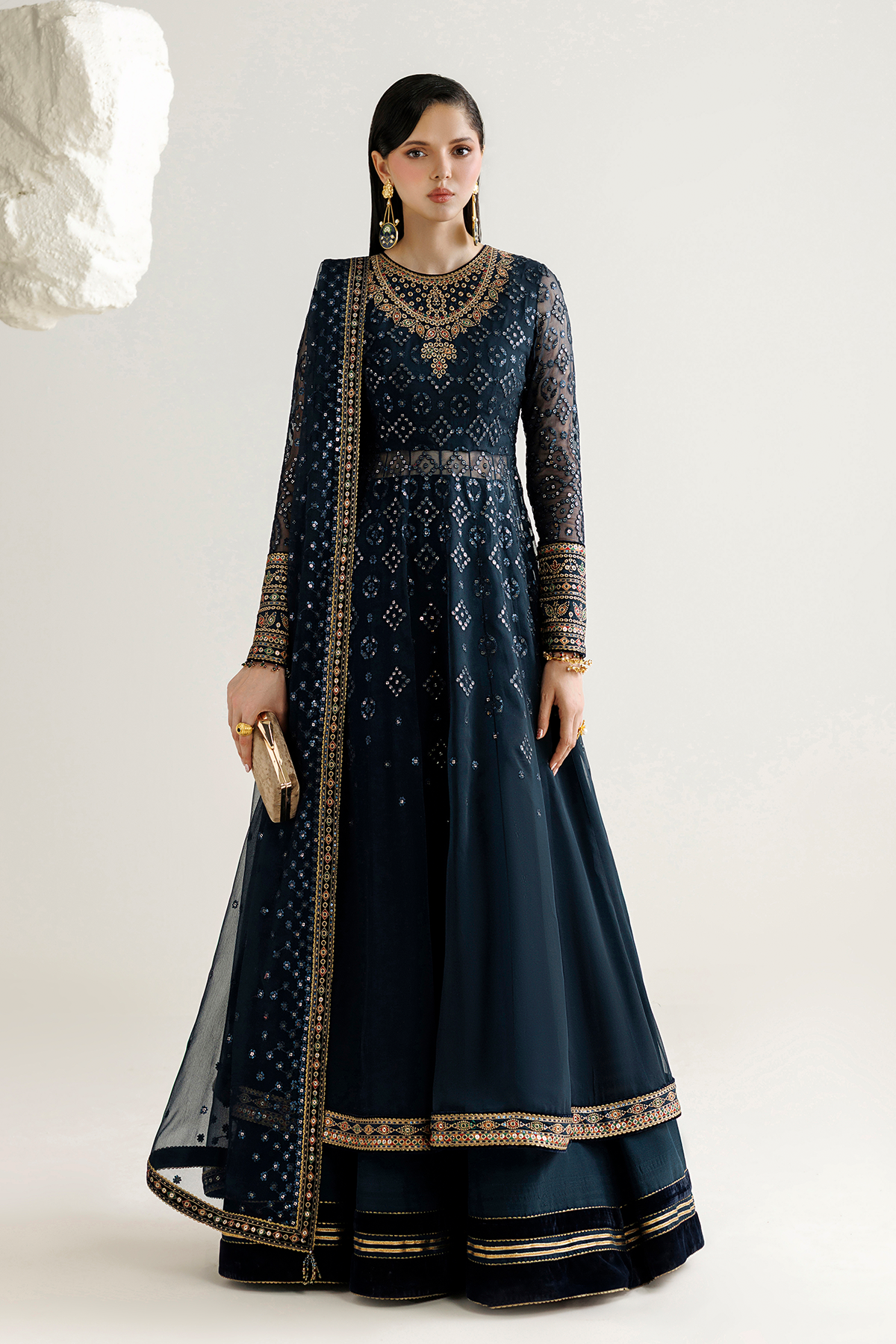 Jazmin | Mirelle Luxury Formals 26 |UC-3144 - Formal Dress - available at Maria Faisal in UK and USA.