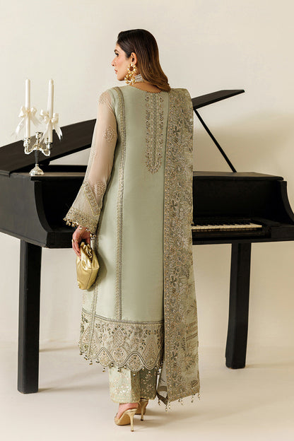Alizeh | Aymal Luxury Bamber Chiffon | AF-BHM-4072-Javi - Formal Dress - available at Maria Faisal in UK and USA.