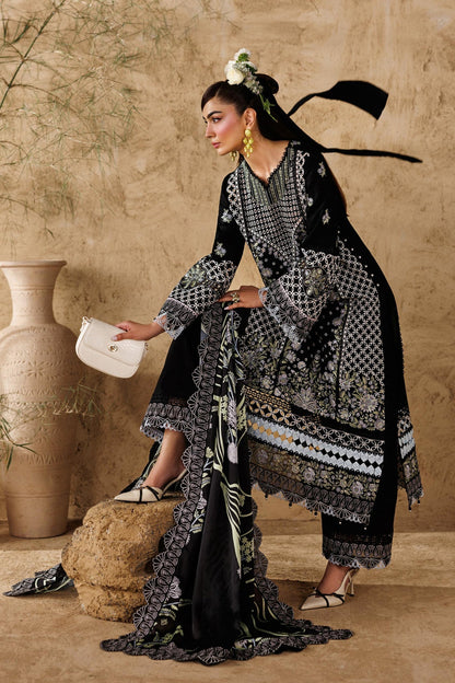 Akbar Aslam | Elea Lawn 26 | Alesse - Luxury Dress - available at Maria Faisal in UK and USA.