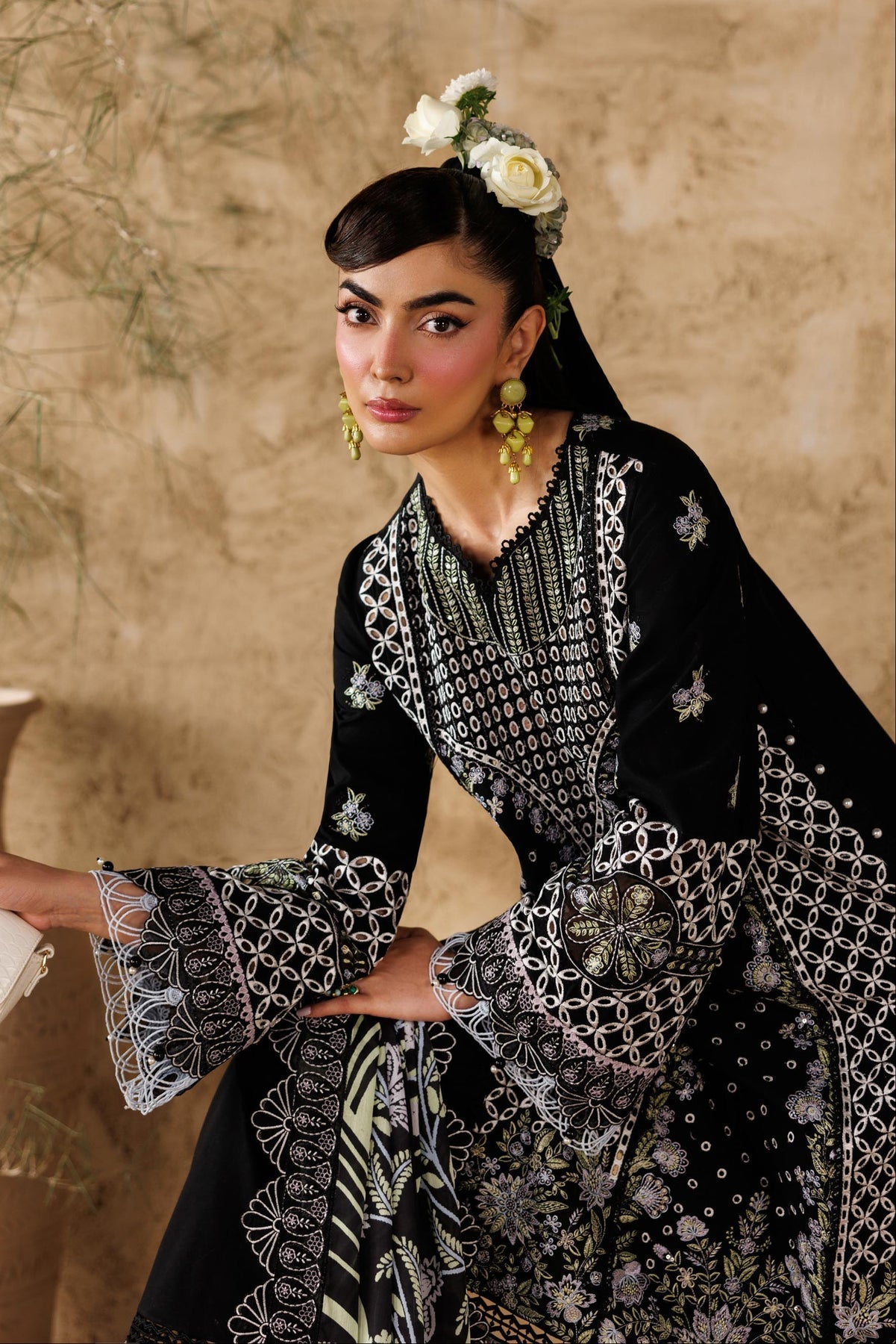 Akbar Aslam | Elea Lawn 26 | Alesse - Luxury Dress - available at Maria Faisal in UK and USA.