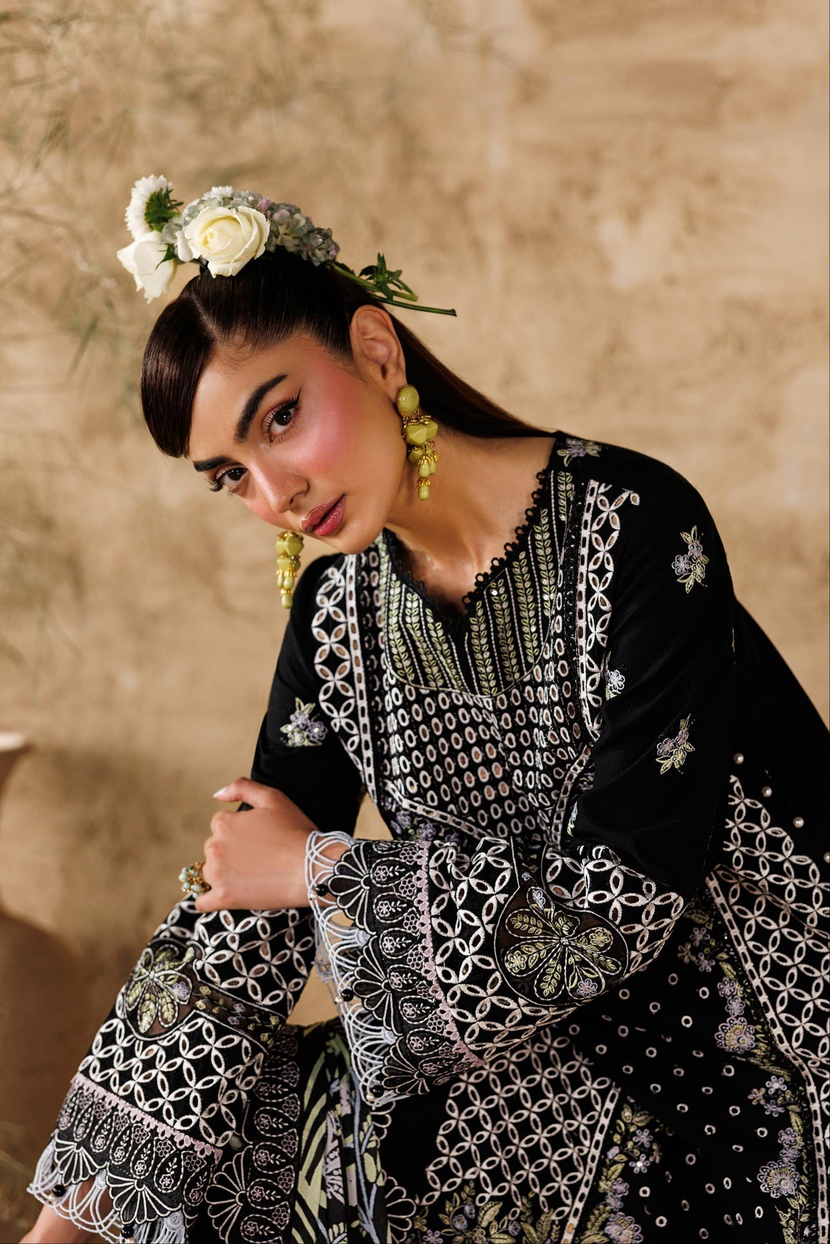 Akbar Aslam | Elea Lawn 26 | Alesse - Luxury Dress - available at Maria Faisal in UK and USA.