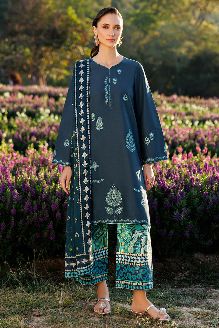 Jazmin | Summer Lawn 26 | USE-9291 - Dress - available at Maria Faisal in UK and USA.