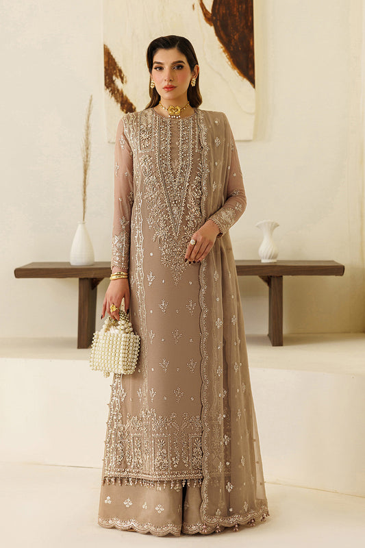 Alizeh | Aymal Luxury Bamber Chiffon | AF-BHM-4069-Dise - Formal Dress - available at Maria Faisal in UK and USA.