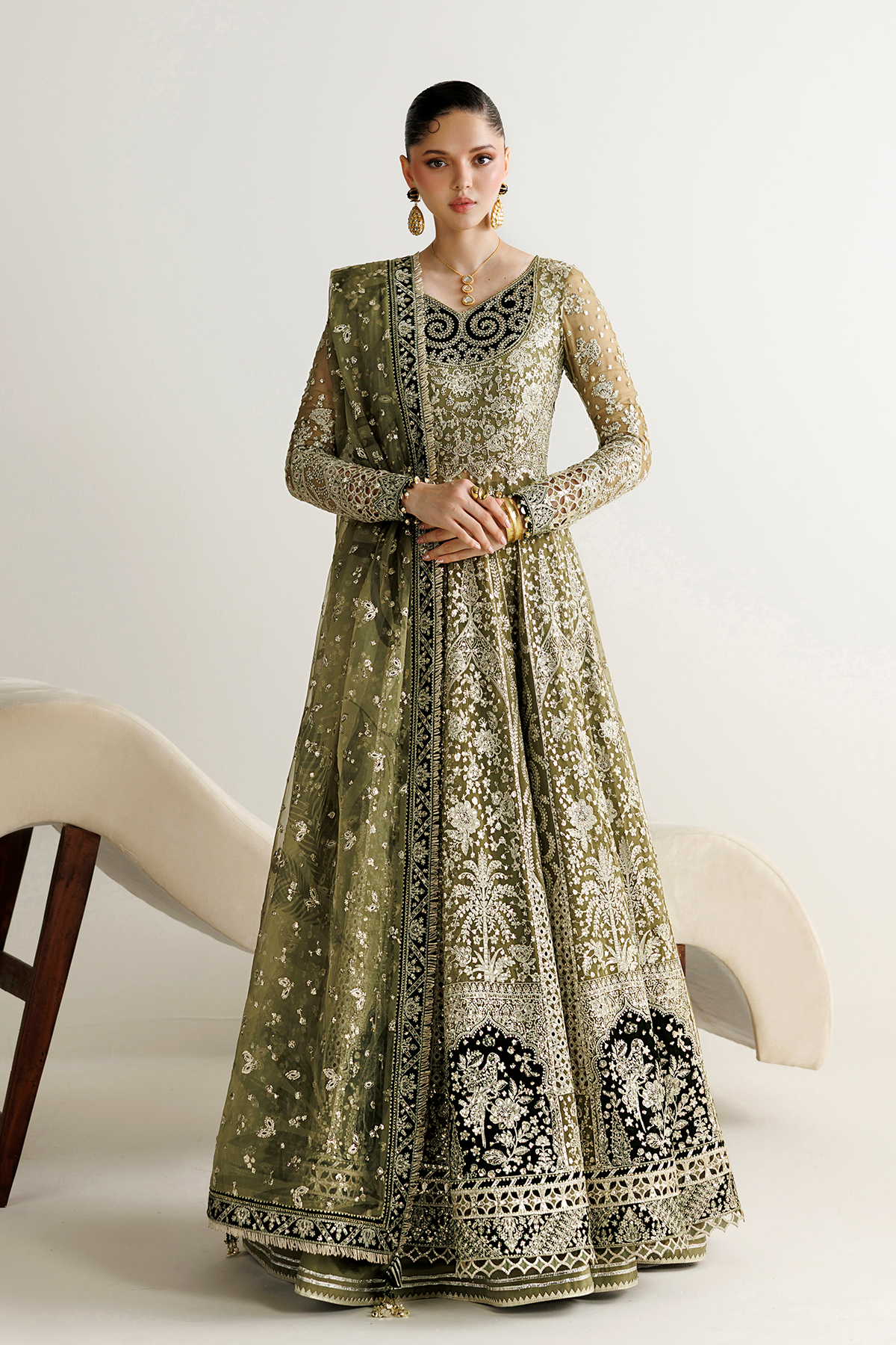 Jazmin | Mirelle Luxury Formals 26 |UC-3141 - Formal Dress - available at Maria Faisal in UK and USA.